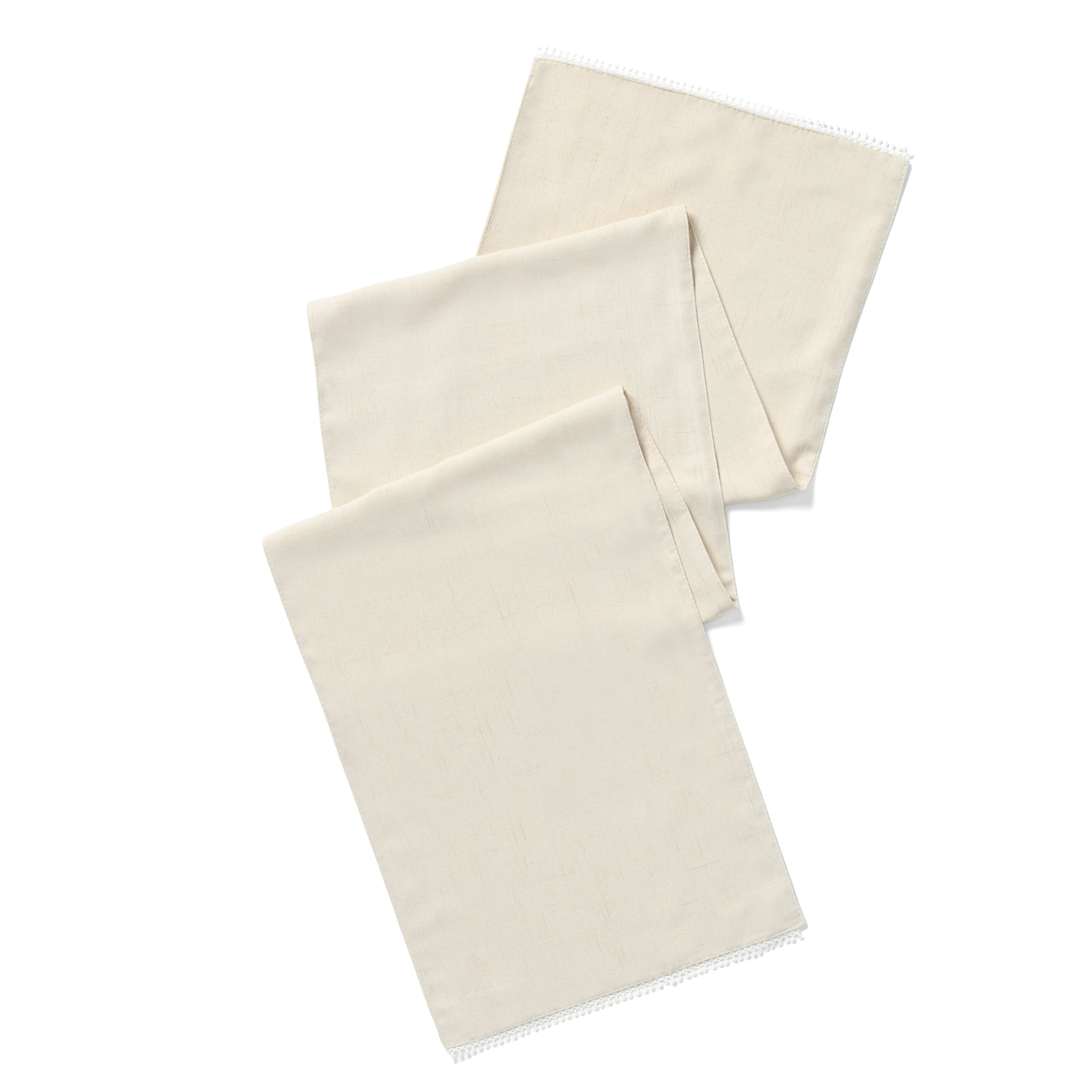 French Perle Natural 70X14 Table Runner