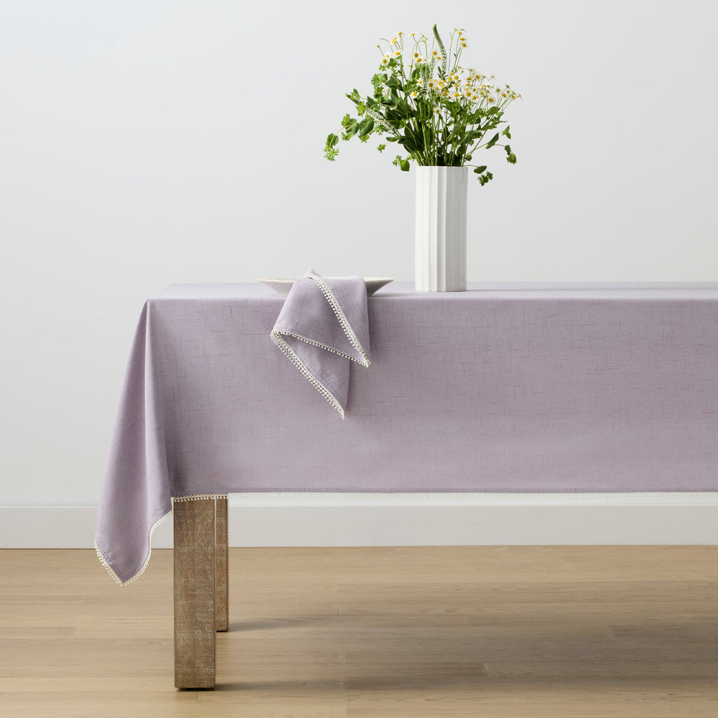 French Perle Violet 60X84 Tablecloth