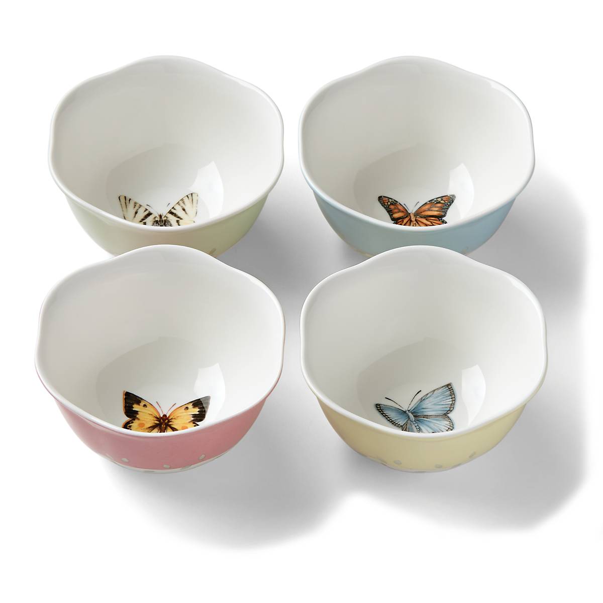 Butterfly Meadow 4-Piece Bowl Set