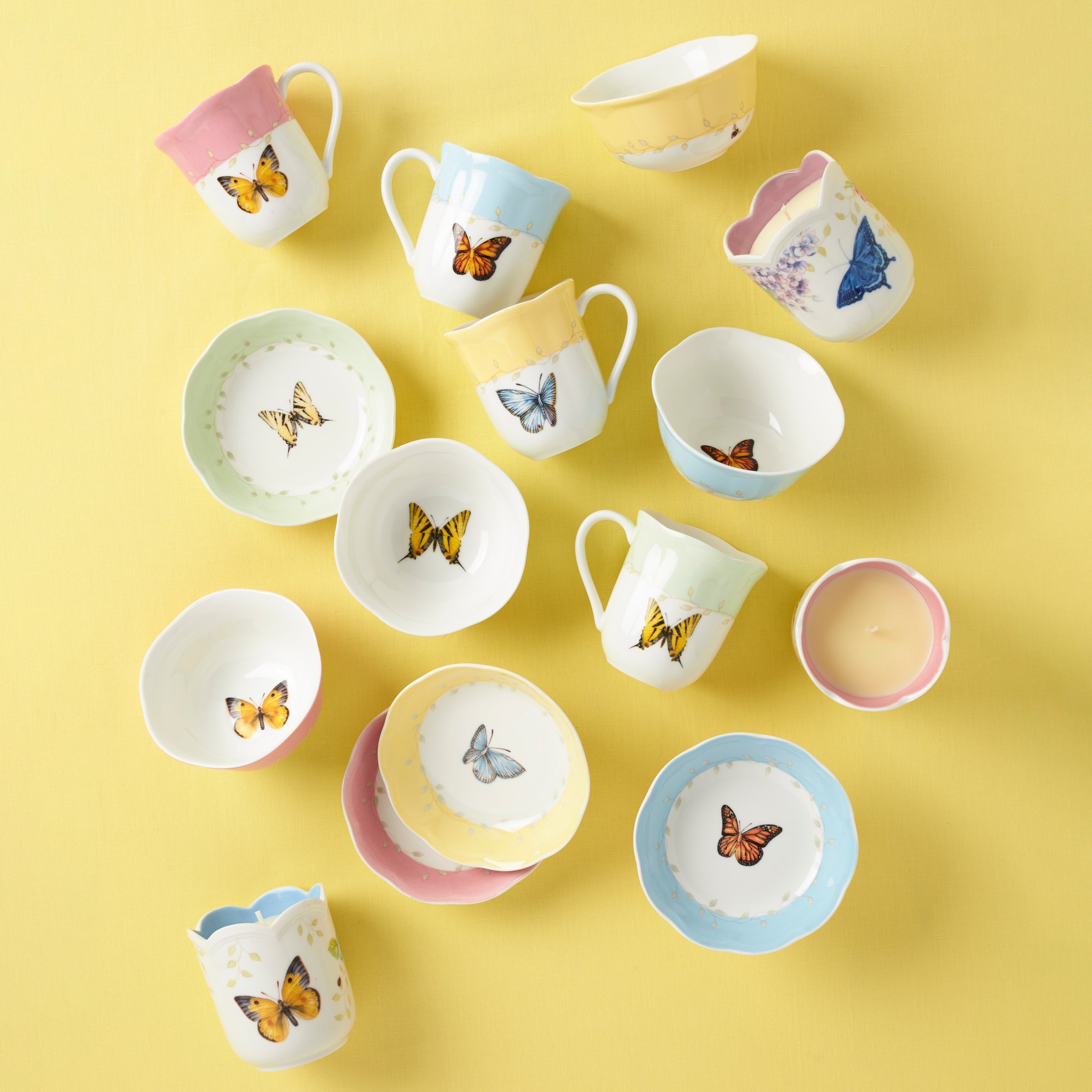 Butterfly Meadow 4-Piece Bowl Set