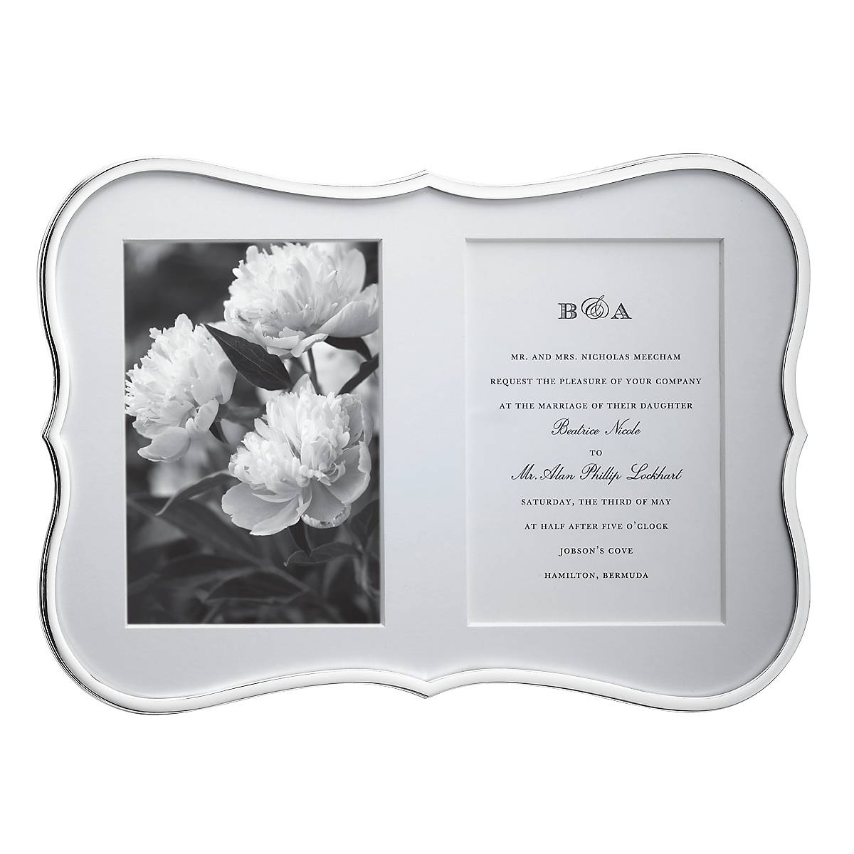 "Crown Point Double 5"" x 7"" Frame"