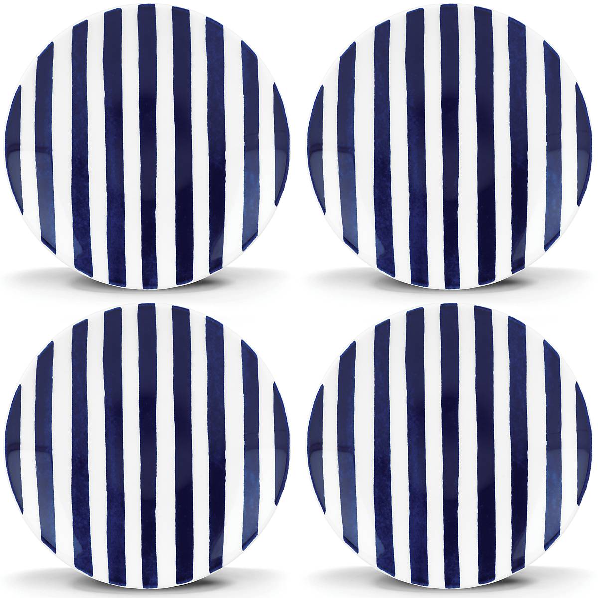 Charlotte Street 4-Piece Tidbit Plate Set