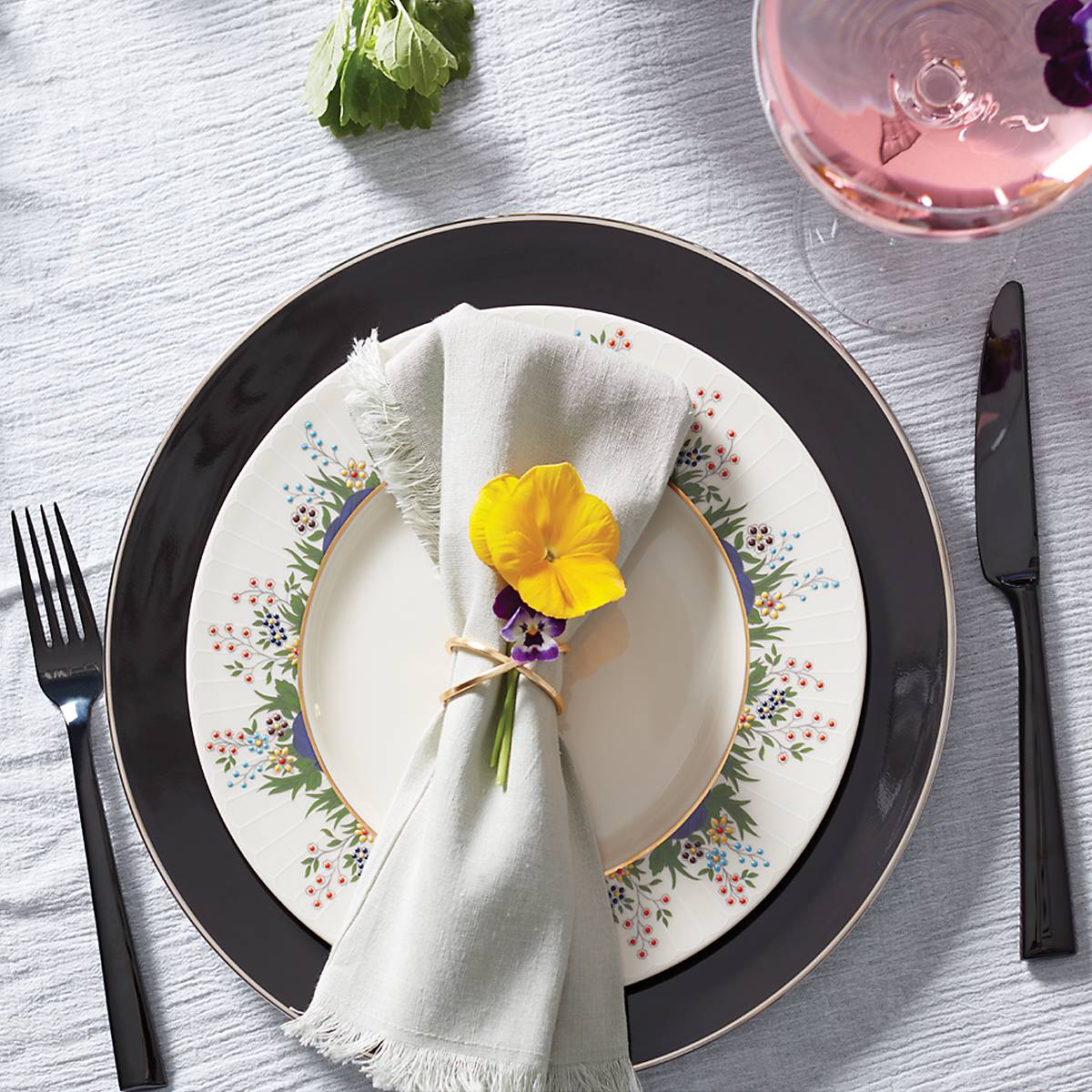 Colebrook Onyx  5 Piece Place Setting