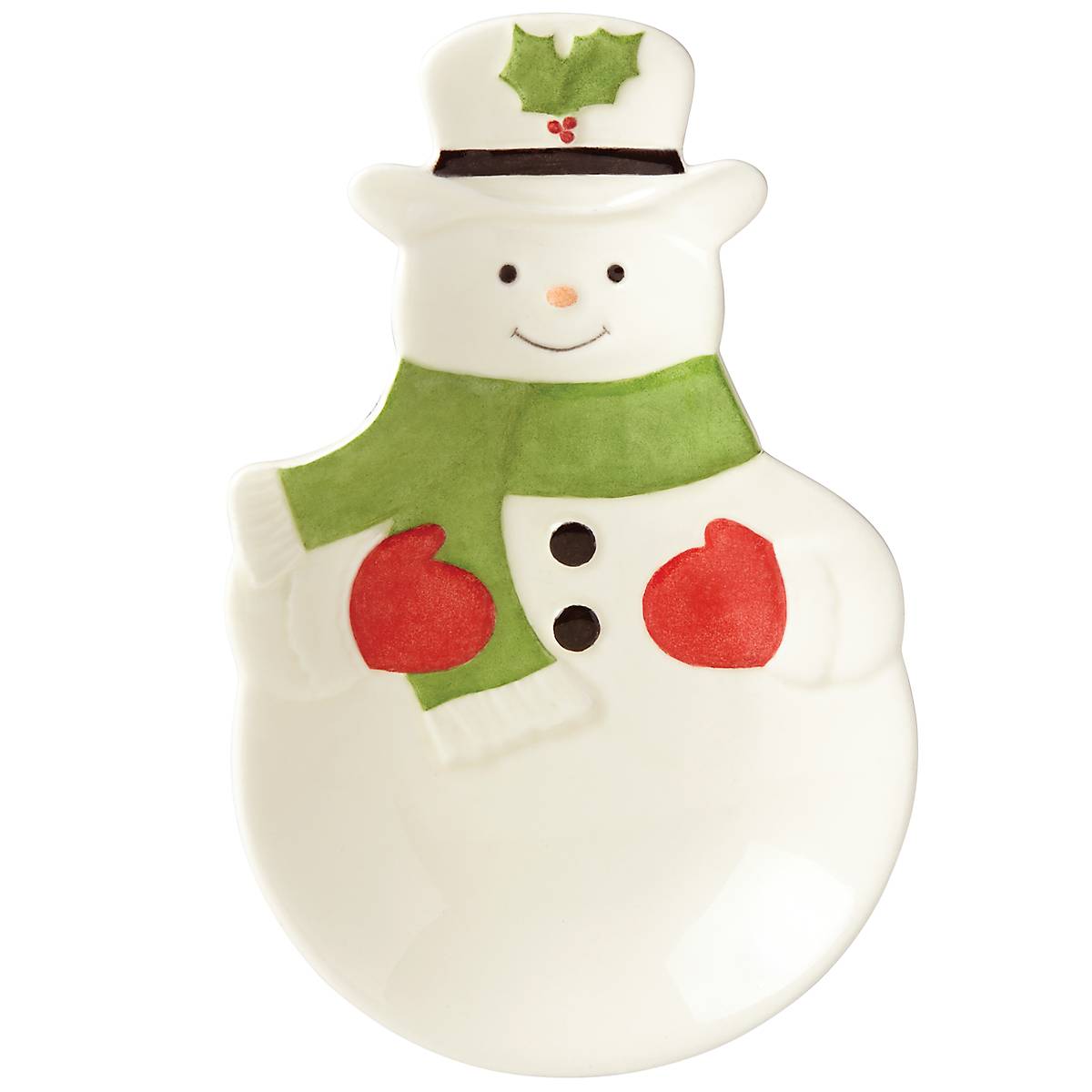 Holiday Snowman Spoon Rest