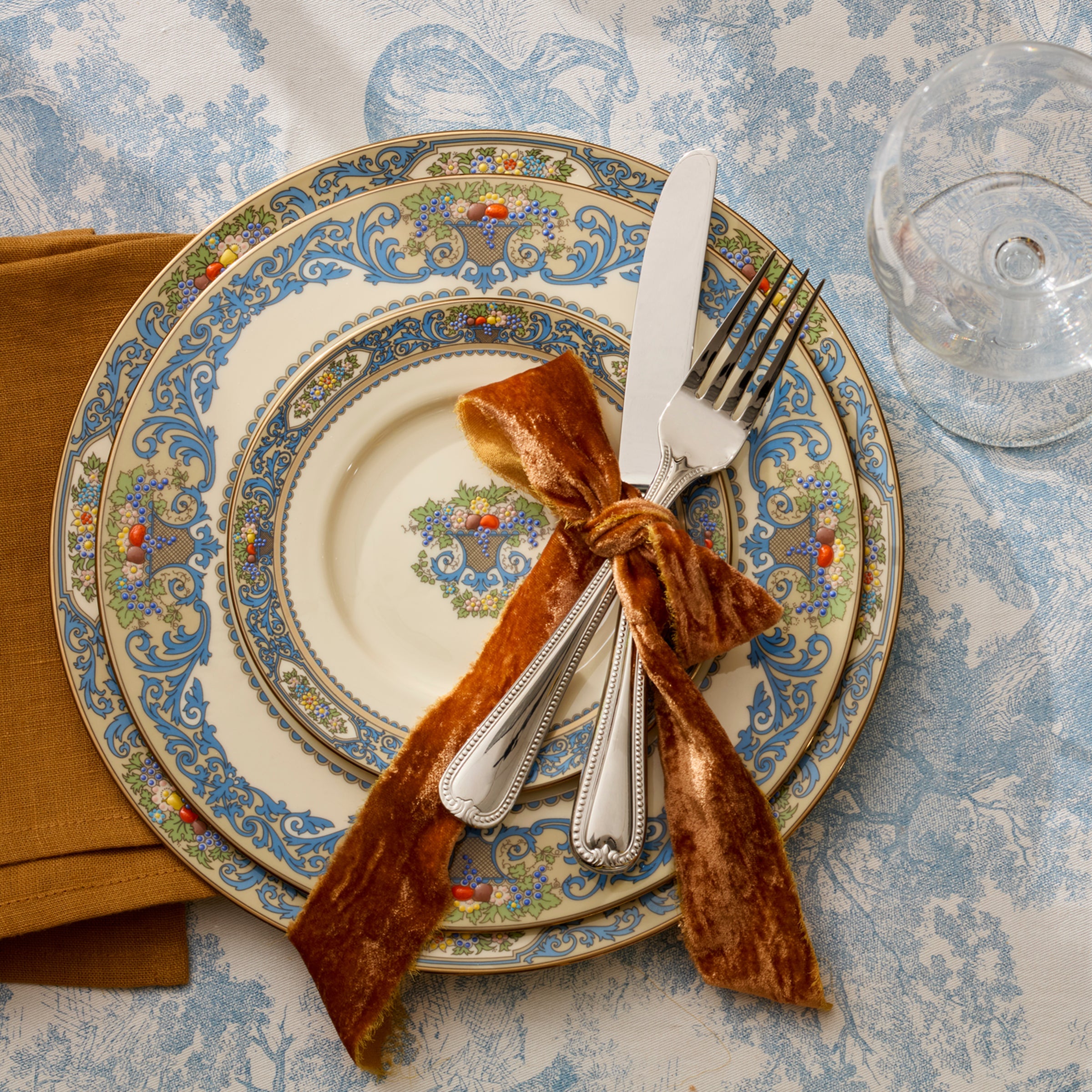 Autumn Bread Plate