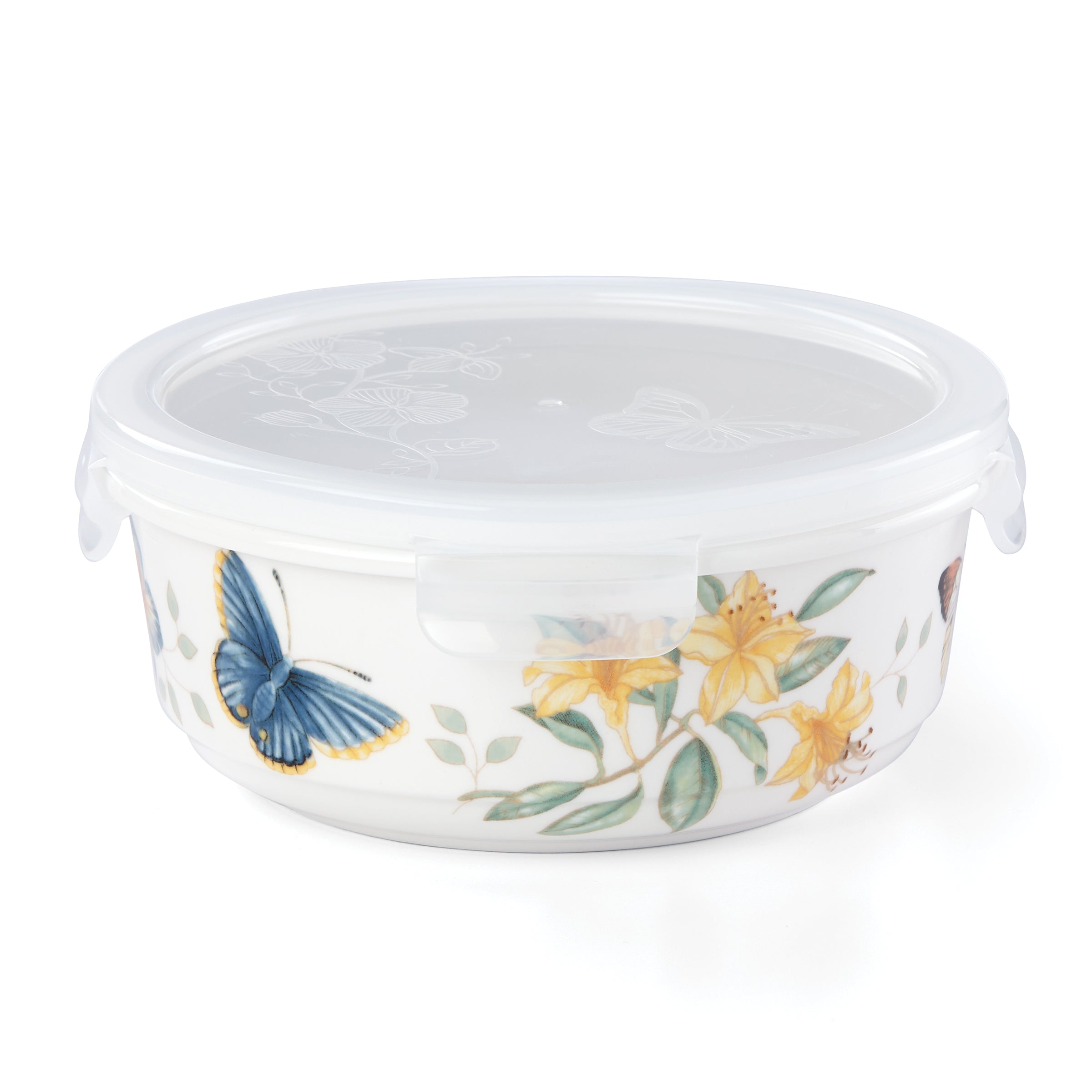 Butterfly Meadow Large Round Container