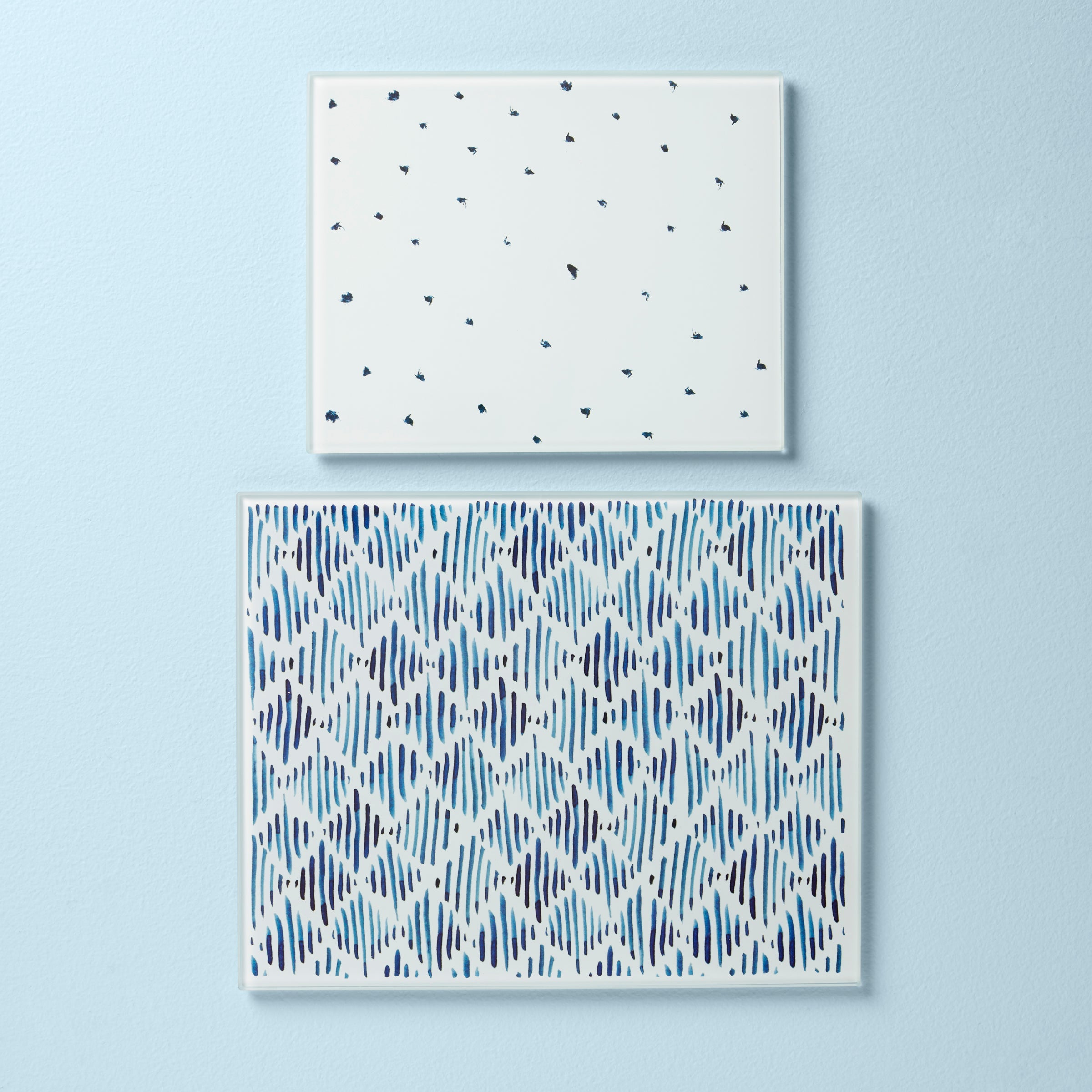 Blue Bay 2-Piece Glass Cutting Board Set