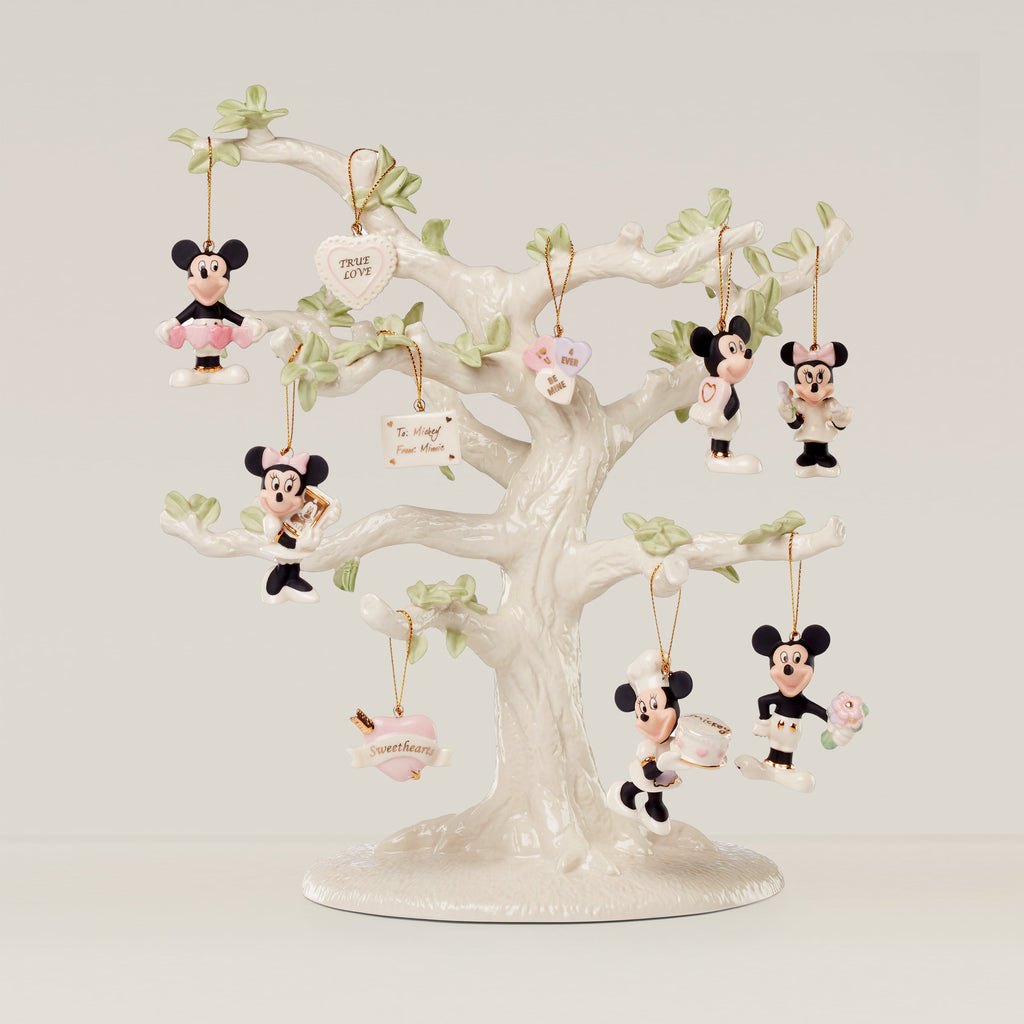 Disney Romantic Moments 10-Piece Ornament Set
