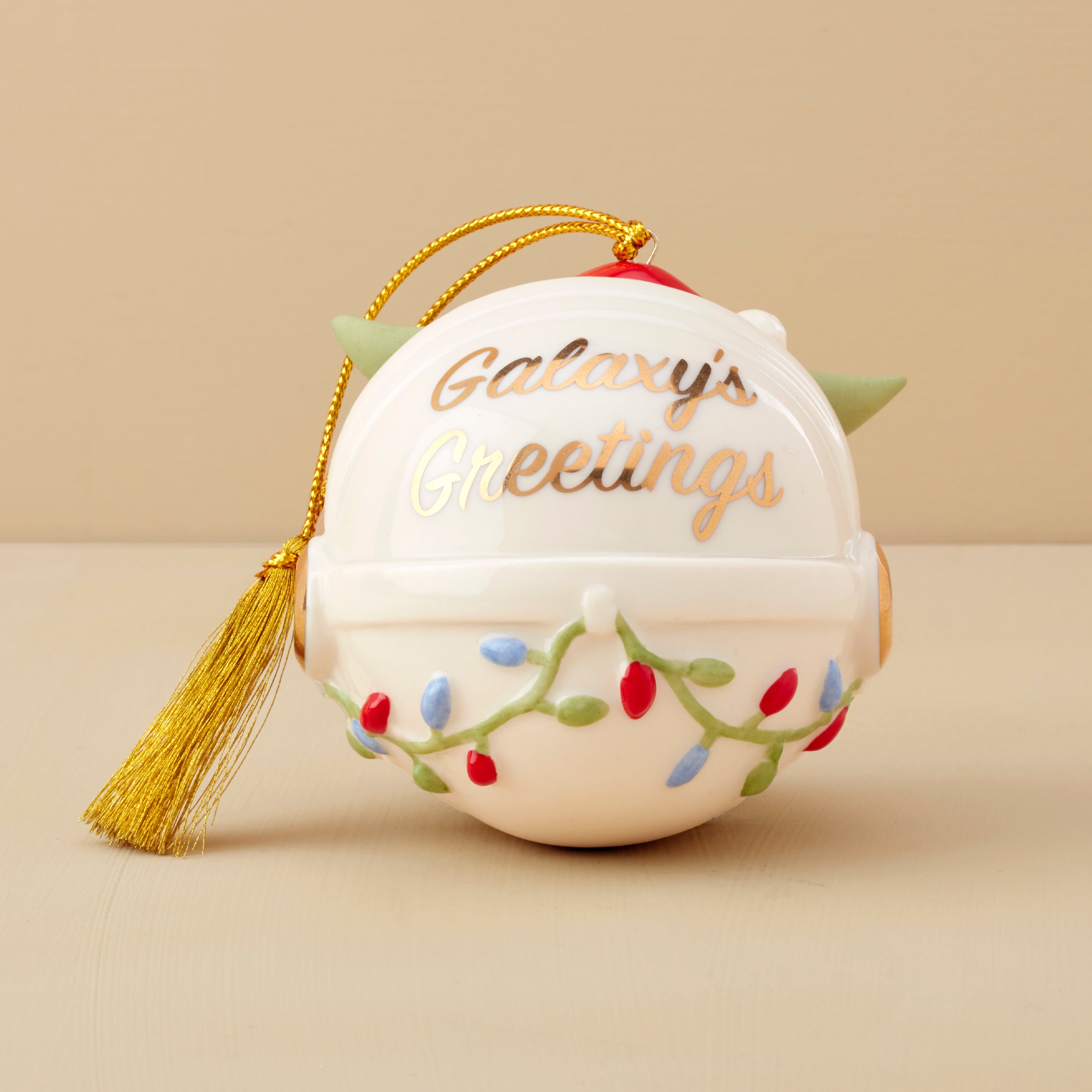 Holiday Grogu in Hover Pram Ornament