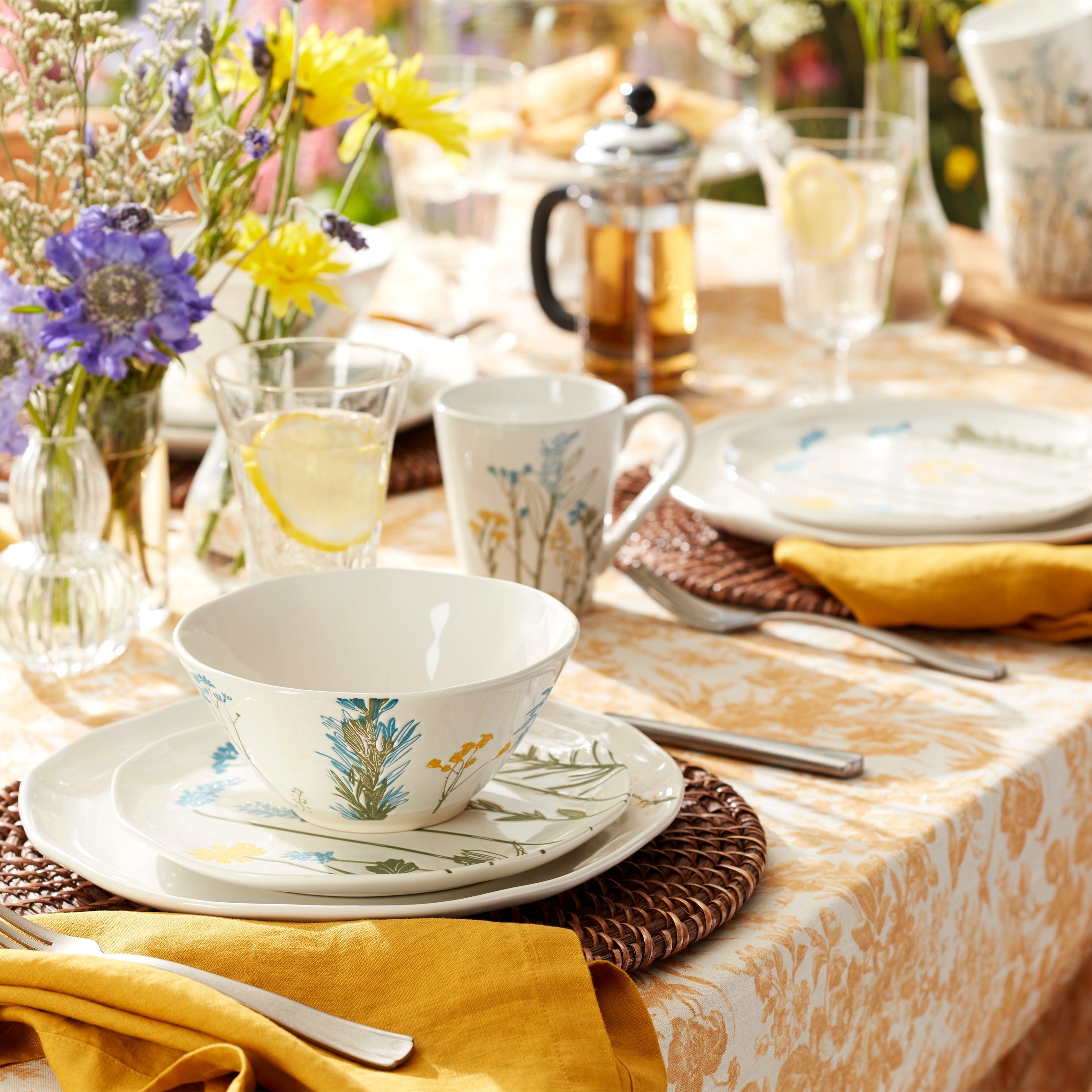 Wildflowers All-Purpose Bowls - Set of 4