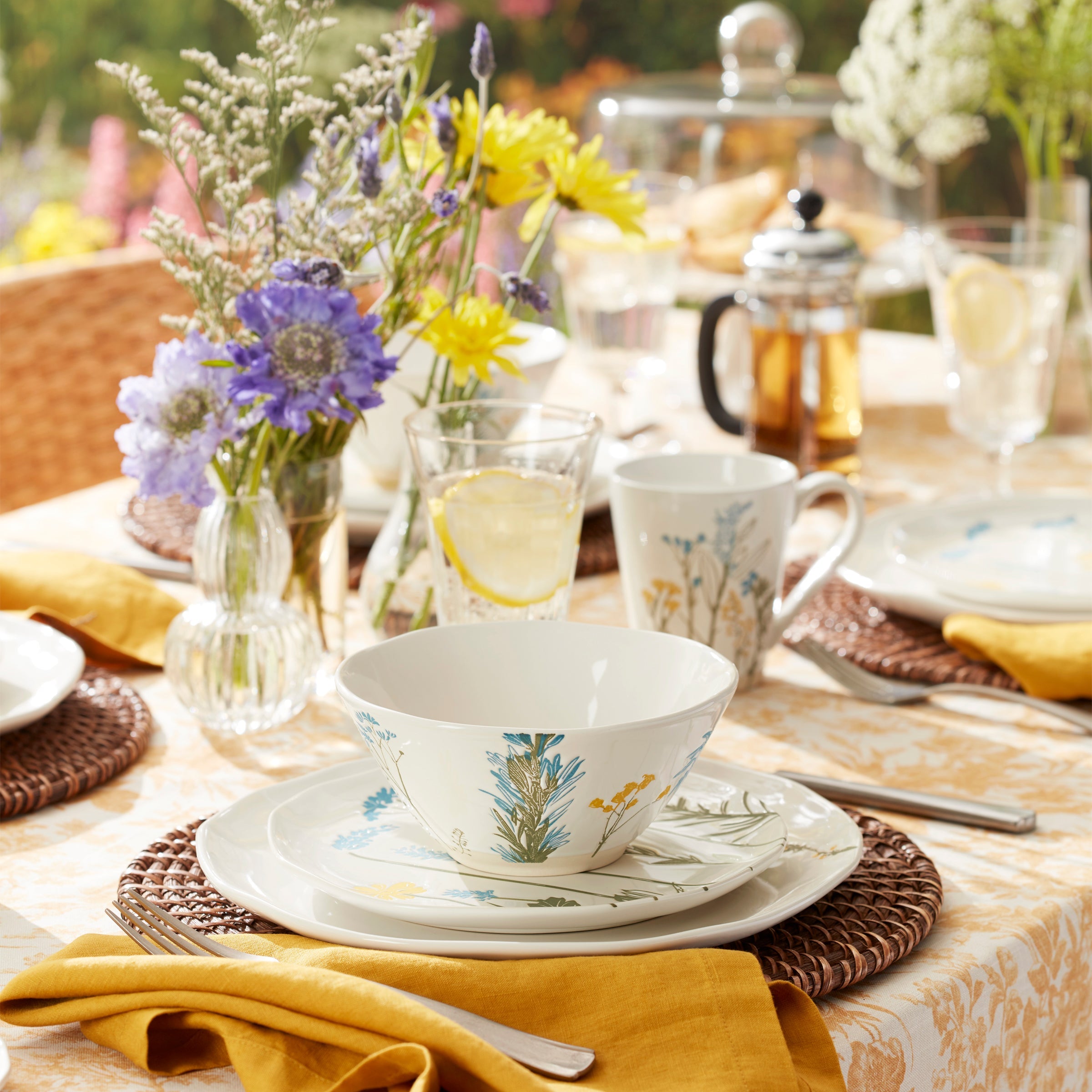 Wildflowers All-Purpose Bowls - Set of 4