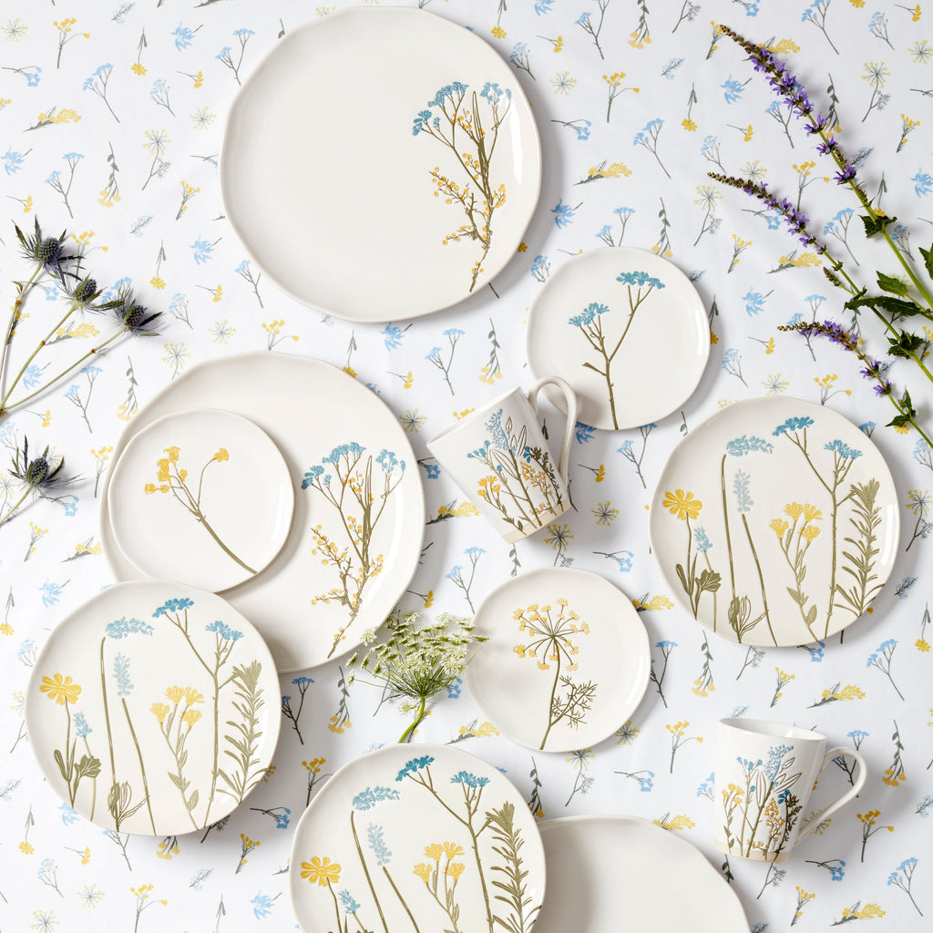Wildflowers Dinner Plates - Set for 4